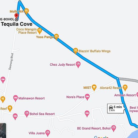 パングラオ Tequila Cove Bed & Breakfast エクステリア 写真